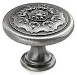 Amerock BP27030-WN Sundara Knob 1-1/4-Inch Diameter, Weathered Nickel
