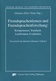 Produkt-Bild: Fremdsprachenlernen und Fremdsprachenforschung