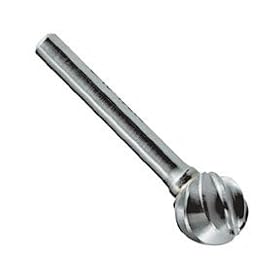 Interstate 3 4x1 4shk Snglcut Ball Carbide Burr by Interstate
