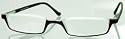 Compared to Armani Style Chic In Black/Gray, 2.00 Strength, Reading Glasses by American Reading Glasses