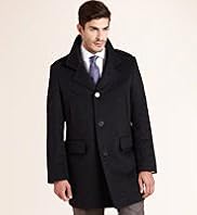 Collezione Wool Blend Double Collar Check Jacket