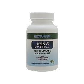 Ultra Herbal Multi-Vitamin for Him Compl�ment multivitamin� pour homme - Multivitamines pour homme ~ 1 Bouteille