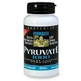 Pyruvate 1000-Pinnacle Pyruvate Formula, 120ct (2 Pack)