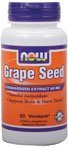 NOW GRAPE SEED EXTRACT 60MG - 90 CAPSULES