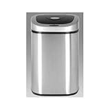 Stainless Steel Infrared Trash Can by NineStars USA