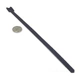 Quick Wrap Cable Ties, 3/4In X 18In, Black, 25 Pack