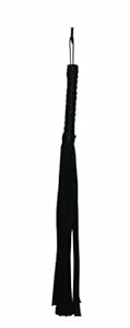 Sportsheets International S&m Black Faux Leather Flogger