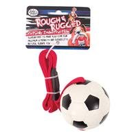 Detail image 3 PACK ROUGH & RUGGED SOCCER TUG, Size: 2.75 INCH (Catalog Category: Dog:TOYS)