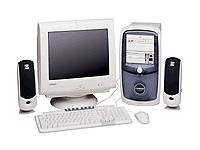 Compaq Presario 5471 Micro tower 1 x Athlon XP 1700+ 1.47 GHz RAM 256 MB HDD 1 x 40 GB DVD CD RW GF2 MX 200 Mdm Win XP Home Monitor none