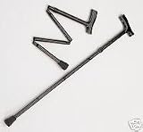 PROBASICS FOLDING CANE WITH CARRY POUCH-BLACK