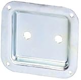 Penn-Elcom D0938Z Dish Two 1/4 Jacks Zinc 4 x 4-3/8