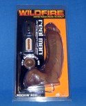 Real Man-Vibrating Vaginal Enlarger-Cinnamon