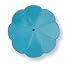 Baby : Eckert Sonnenschirm für KiWa, Buggy, Jogger etc, 70 cm, in Aquamarin