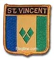 St. Vincent and the Grenadines - Country Shield Patches