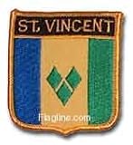 St. Vincent and the Grenadines - Country Shield Patches