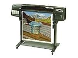 HP DesignJet 1055cm plus - 36 large-format printer - colour - ink-jet - Roll A0 (91.4 cm x 91.4 m) - 1200 dpi x 600 dpi - up to 13 sq.m/hour - parallel, 10/100Base-TX