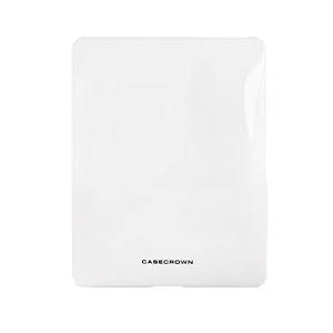 CaseCrown Hard Clip-On Back Shell Case (White) for the Apple iPad Wifi / 3G Model 16GB, 32GB, 64GB