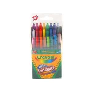 Crayola 24ct Mini Twistables Crayons by Crayola