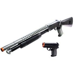 Shotgun and Pistol Airsoft Package airsoft gun by 