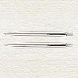 Jotter Ballpoint Pen & Pencil, Brushed Stainless Steel Set (PAR13372)