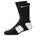 Nike Dri-Fit Elite Basketball Crew Socks Black Large