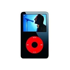Apple iPod U2  MP3-/Video-Player 30 GB schwarz/rot