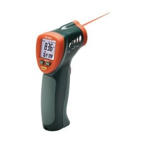 Wide Range Mini Ir Thermometer - 12:1 Compact Infrared Thermometer with Laser Pointer by Electronic Expeditors