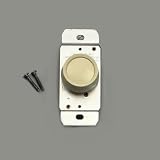 Leviton #L01-00705-00I Ivory 600W Push Dimmer