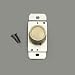 Leviton #L01-00705-00I Ivory 600W Push Dimmer