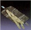 Kendall Dover Sterile Urine Leg Bag Large Flutter Valve Latex-Free W/Leg Bands - Model 8887601139