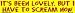 It`s been lovely - but I have to scream now bumper sticker