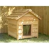 Large Insulated Cedar Dog House