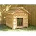 Large Insulated Cedar Dog House