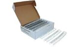 Silver 5/8 2:1 Pitch Twin Loop Wire - 50pk