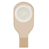 ESTEEM SYNERGY 14" STRAIGHT DRAINABLE POUCH WITH ONE SIDED COMFORT PANEL, TRANSPARENT. UP TO 3 1/2"