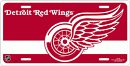 Detroit Red Wings License Plate
