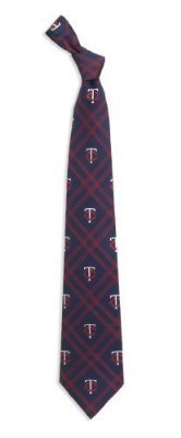 Minnesota Twins 100% Polyester Woven Poly 2 Neck Tie - MLB Baseball