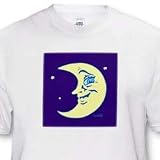 Celestial - Moon Art - T-Shirts by 3dRose LLC