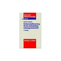 Partnerschaftsvertrag f�r die nichteheliche Lebensgemeinschaft