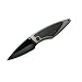 Nitro, Gray Aluminum & Black Gel Handle, Plain, Pocket Clip Image