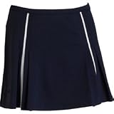 Bolle Moody Blues Pleated Skirt (COLOR: Navy/Wht, SIZE:Extra Small)