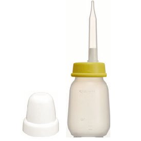 ピジョン 細口哺食器セットＤＸ 120ml 2個セット（専用シリコーン製乳首付）