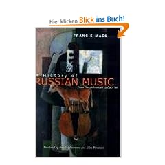 A History of Russian Music: From Kamarinskaya to Babi Yar