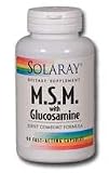 SOLARAY MSM AND GLUCOSAMINE Joint Comfort Formula Capsules