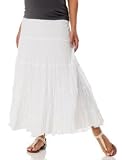 Motherhood Maternity: Secret Fit Belly(tm) Full Length Tiered Maternity Skirt