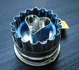 Kaiser Bakeware Linzer Fluted Heart Cookie Cutter
