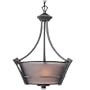 Maxim 75142BSLV Shadow 5-Light Invert Pendant Lava
