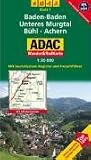 ADAC Wander- & RadKarte 01  Baden-Baden: Nördlicher Schwarzwald 1:30.000. Unteres Murgtal, Bühl, Achern