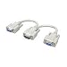 Electronics : Cable, VGA Y, HD15 Male To HD15 Female