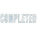 STAMP,MES COMPLETED,BE Image